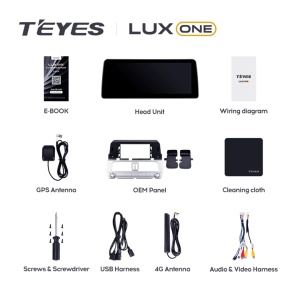 Navigatie Auto Teyes Lux One Toyota Toyota Land Cruiser Prado 150 2018-2020 6+128GB 12.3" IPS Octa-core 2Ghz, Android 4G Bluetooth 5.1 DSP - Img 6
