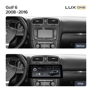 Navigatie Auto Teyes Lux One Volkswagen Golf 6 2008-2016 4+32GB 12.3" IPS Octa-core 2Ghz, Android 4G Bluetooth 5.1 DSP - Img 3