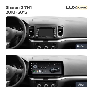 Navigatie Auto Teyes Lux One Volkswagen Sharan 2 2010-2022 6+128GB 12.3" IPS Octa-core 2Ghz, Android 4G Bluetooth 5.1 DSP - Img 3