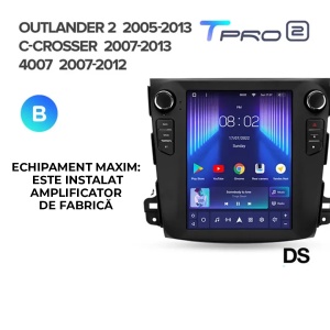 Navigatie Auto Teyes Tip Tesla TPRO 2 Citroen C-Crosser 2007-2012 4+64GB 9.7" QLED Octa-core 1.8Ghz, Android 4G Bluetooth 5.1 DSP - Img 4