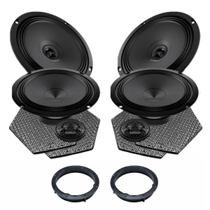 Pachet difuzoare auto Audison Prima dedicat Skoda Rapid 2012-, RMS 100W
