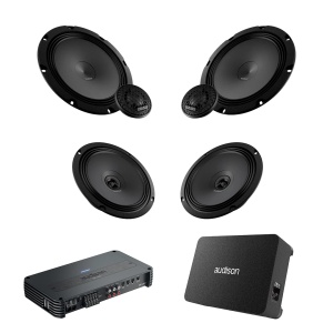 Pachet Difuzoare Auto cu subwoofer Audi Q2 2017-2023 Audison Prima 1010 W - Img 1