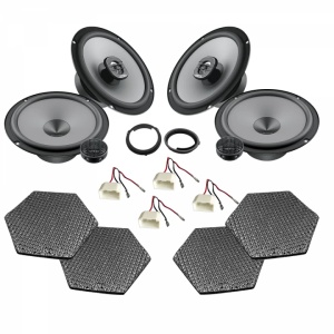 Pachet difuzoare auto Hertz Uno dedicat Ford Ranger (T6) (2011 - 2022)