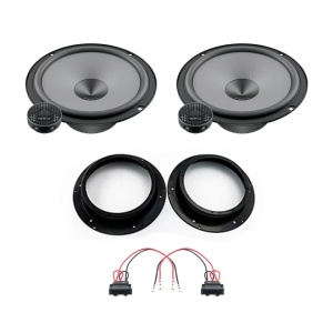 Pachet difuzoare auto Hertz Uno dedicat usi fata Volkswagen Caddy 2015-2020, RMS 75W - Img 1