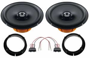 Pachet difuzoare Hertz Dieci dedicate usi spate Volkswagen Golf V (2003 - 2009) - Img 1