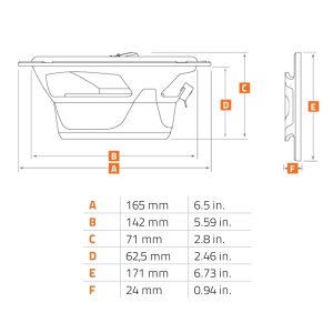Difuzoare Auto Hertz Cento CX 165, set coaxial 2 căi, 165mm, 70W RMS, 4Ω, 2 difuzoare - Img 7