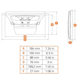 Difuzoare auto Hertz Mille Legend ML 1800.3, set componente, 180mm, 200W RMS, 4Ω, 2 difuzoare - Img 7