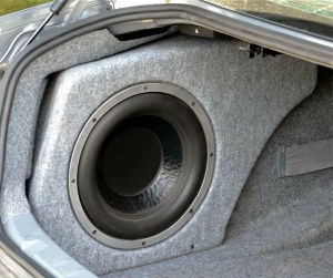 Incinta inchisa subwoofer dedicat BMW Seria 3 E92 Coupe, 300 mm, 25L - Img 3