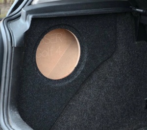 Incinta inchisa subwoofer dedicat Volkswagen Golf 4, 200 mm, 8L - Img 3