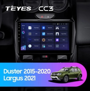 Navigatie Auto cu Asistenta AI Teyes CC4 PRO Dacia Duster 1 2013-2017 8+128GB 9.5" QLED, Android 13, 5G, 7.1 DSP, CarPlay - Varianta B - Img 2