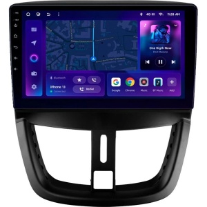 Navigatie Auto MOSS M2 Peugeot 207 2006-2015 4+64GB 9" IPS Octa-core 1.6Ghz, Android 4G Bluetooth 5.1 DSP - Img 1