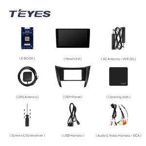 Navigatie Auto MOSS M3 Nissan Navara 4 D23 2014-2021 4+32GB 9" QLED Octa-core 2Ghz, Android 4G Bluetooth 5.1 DSP - Img 7