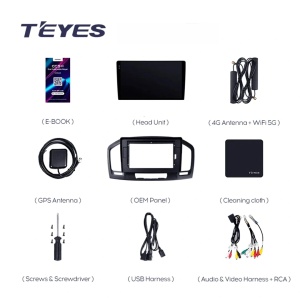 Navigatie Auto MOSS M3 Opel Insignia 2008-2013 4+32GB 9" QLED Octa-core 2Ghz, Android 4G Bluetooth 5.1 DSP - Img 5