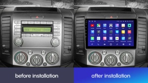 Navigatie Auto Teyes CC2 Plus Split Ford Ranger 2 2006-2011 2+32GB 9" QLED Octa-core 1.8Ghz, Android 4G Bluetooth 5.1 DSP - Img 3