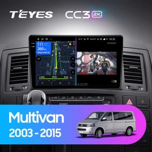 Navigatie Auto Teyes CC2 Plus Volkswagen Transporter T5 2003-2015 4+64GB 9" QLED Octa-core 1.8Ghz, Android 4G Bluetooth 5.1 DSP - Img 2