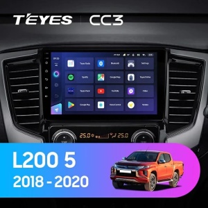 Navigatie Auto Teyes CC3 2K 360° Mitsubishi L200 5 2015-2019 6+128GB 9.5" QLED Octa-core 2Ghz, Android 4G Bluetooth 5.1 DSP - Img 2