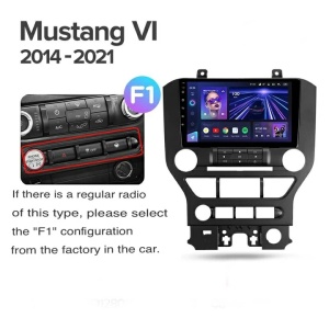 Navigatie Auto Teyes CC3 2K Ford Mustang 6 2015-2023 4+64GB 9.5" QLED Octa-core 2Ghz Android 4G Bluetooth 5.1 DSP - Img 8