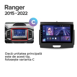 Navigatie Auto Teyes CC3 2K Ford Ranger P703 2015-2022 6+128GB 9.5" QLED Octa-core 2Ghz, Android 4G Bluetooth 5.1 DSP - Img 10
