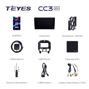 Navigatie Auto Teyes CC3 2K Mazda Demio 2007-2014 6+128GB 9.5" QLED Octa-core 2Ghz, Android 4G Bluetooth 5.1 DSP - Img 8
