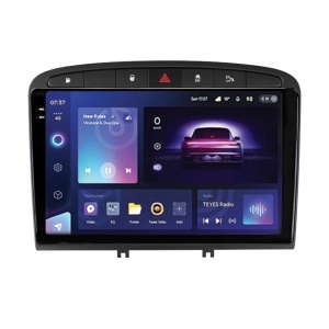 Navigatie Auto Teyes CC3 2K Peugeot 408 2012-2020 4+32GB 9.5" QLED Octa-core 2Ghz Android 4G Bluetooth 5.1 DSP