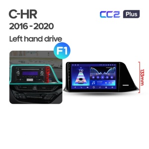 Navigatie Auto Teyes CC3 2K Toyota C-HR 2016-2023 4+32GB 9.5" QLED Octa-core 2Ghz, Android 4G Bluetooth 5.1 DSP - Img 7