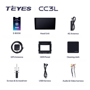 Navigatie Auto Teyes CC3 2K Toyota Land Cruiser 11 J200 2007-2015 4+64GB 10.36" QLED Octa-core 2Ghz, Android 4G Bluetooth 5.1 DSP - Img 11