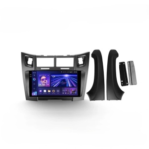 Navigatie Auto Teyes CC3 2K Toyota Yaris 2005-2012 4+32GB 9.5" QLED Octa-core 2Ghz, Android 4G Bluetooth 5.1 DSP