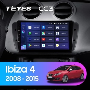 Navigatie Auto Teyes CC3 360° Seat Ibiza 5 2017-2020 6+128GB 9" QLED Octa-core 1.8Ghz, Android 4G Bluetooth 5.1 DSP - Img 2