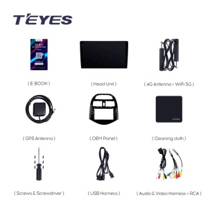 Navigatie Auto Teyes CC3 Chevrolet Spark M300 2009-2016 4+64GB 9" QLED Octa-core 1.8Ghz, Android 4G Bluetooth 5.1 DSP - Img 8