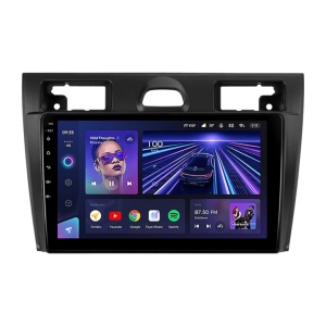 Navigatie Auto Teyes CC3 Ford Fiesta 5 2002-2008 4+64GB 9" QLED Octa-core 1.8Ghz, Android 4G Bluetooth 5.1 DSP - Img 1
