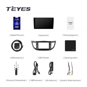 Navigatie Auto Teyes CC3 Honda CR-V 4 2011-2016 6+128GB 10.2" QLED Octa-core 1.8Ghz Android 4G Bluetooth 5.1 DSP - Img 8