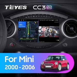 Navigatie Auto Teyes CC3 MINI 2000-2006 6+128GB 9" QLED Octa-core 1.8Ghz, Android 4G Bluetooth 5.1 DSP - Img 2