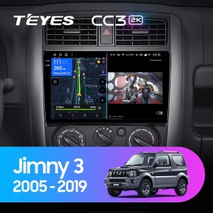 Navigatie Auto Teyes CC3 Suzuki Jimny 3 2005-2019 6+128GB 9" QLED Octa-core 1.8Ghz, Android 4G Bluetooth 5.1 DSP - Img 2