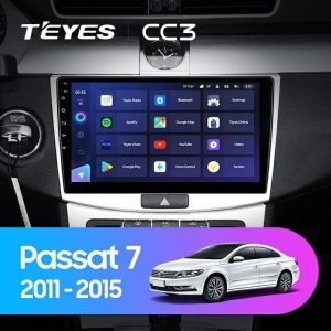 Navigatie Auto Teyes CC3 Volkswagen Passat B7 2010-2015 4+32GB 10.2" QLED Octa-core 1.8Ghz Android 4G Bluetooth 5.1 DSP - Img 2