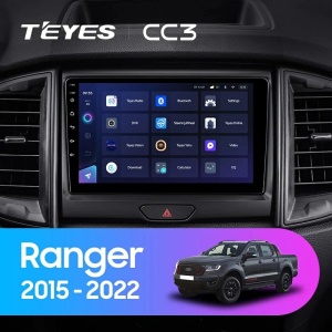 Navigatie Auto Teyes CC3L Ford Ranger P703 2015-2022 4+64GB 9" IPS Octa-core 1.6Ghz, Android 4G Bluetooth 5.1 DSP - Img 2