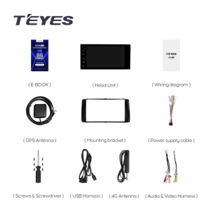 Navigatie Auto Teyes CC3L Toyota Corolla 9 2000-2006 4+64GB 9" IPS Octa-core 1.6Ghz Android 4G Bluetooth 5.1 DSP - Img 7