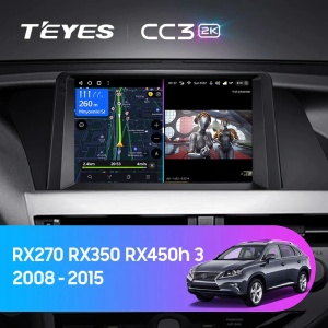 Navigatie Auto Teyes CC4 Lexus RX 2008-2012 6+64GB 9.5" QLED Octa-core 2.7Ghz, Android 4G Bluetooth 5.1 DSP - Img 2