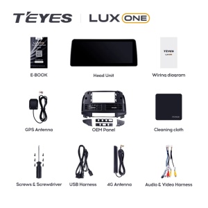 Navigatie Auto Teyes Lux One 360° Hyundai Santa Fe 2 2007-2012 6+128GB 12.3" IPS Octa-core 2Ghz, Android 4G Bluetooth 5.1 DSP - Img 8