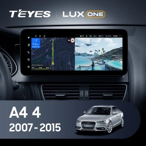 Navigatie Auto Teyes Lux One Audi A4 B8 2008-2016 6+128GB 12.3" IPS Octa-core 2Ghz, Android 4G Bluetooth 5.1 DSP - Img 2