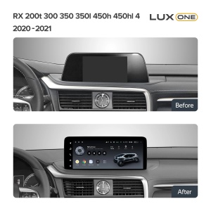 Navigatie Auto Teyes Lux One Lexus RX 2020-2021 6+128GB 12.3" IPS Octa-core 2Ghz, Android 4G Bluetooth 5.1 DSP - Img 3