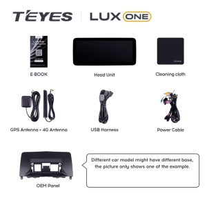 Navigatie Auto Teyes Lux One Mercedes-Benz M Class W166 2011-2019 NTG 4.5 6+128GB 12.3" IPS Octa-core 2Ghz, Android 4G Bluetooth 5.1 DSP - Img 4