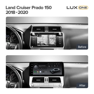 Navigatie Auto Teyes Lux One Toyota Toyota Land Cruiser Prado 150 2018-2020 6+128GB 12.3" IPS Octa-core 2Ghz, Android 4G Bluetooth 5.1 DSP - Img 3