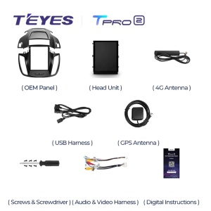 Navigatie Auto Teyes Tip Tesla TPRO 2 Ford Kuga 2013-2019 3+32GB 9.7" QLED Octa-core 1.8Ghz, Android 4G Bluetooth 5.1 DSP - Img 6