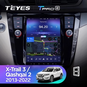 Navigatie Auto Teyes Tip Tesla TPRO 2 Nissan X-Trail 3 2013-2017 4+64GB 9.7" QLED Octa-core 1.8Ghz, Android 4G Bluetooth 5.1 DSP - Img 5