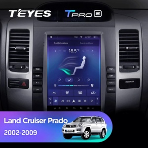 Navigatie Auto Teyes Tip Tesla TPRO 2 Toyota Land Cruiser Prado J120 2002-2009 4+64GB 9.7" QLED Octa-core 1.8Ghz, Android 4G Bluetooth 5.1 DSP - Img 3