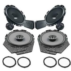 Pachet difuzoare auto Hertz Uno dedicat Citroen C4 2004-2010, RMS 70W