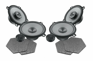 Pachet difuzoare auto Hertz Uno dedicat Dacia Duster 1 (2010 - 2017)