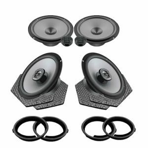 Pachet difuzoare auto Hertz Uno dedicat Dacia Jogger 2021-, RMS 75W