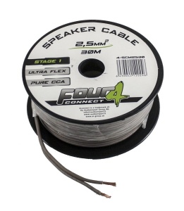 Cablu boxe Four Connect, 4-SCM2530, Stage 1, 30 M, 2.5 MM2, OFCA