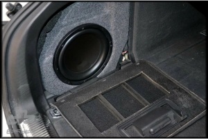 Incinta inchisa subwoofer dedicat Audi A4 B8 Avant, 250 mm, 15L - Img 3